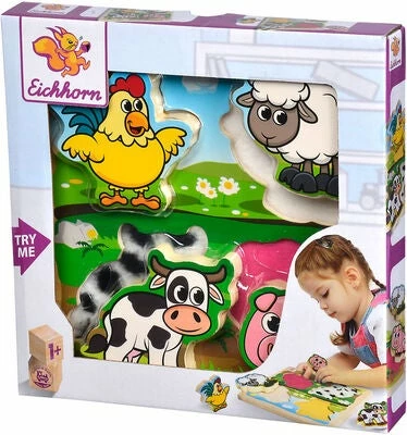 Eichhorn Puslespill Med Stoff, 5 Biter 4 Eichhorn Puslespill Med Stoff, 5 Biter - Bilde 2