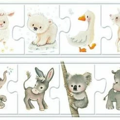 Ravensburger Puslespill Søte Dyreunger 6x4 Brikker -jollyroom Salg 10103006 2158 4c