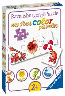 Ravensburger Puslespill Alle Mine Farger 6x4 Brikker 3 Ravensburger Puslespill Alle Mine Farger 6x4 Brikker
