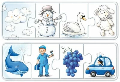 Ravensburger Puslespill Alle Mine Farger 6x4 Brikker 4 Ravensburger Puslespill Alle Mine Farger 6x4 Brikker - Bilde 2