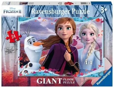 Ravensburger Disney Frozen 2 Magisk Ny Verden Gulvpuslespill, 24 Biter 3 Ravensburger Disney Frozen 2 Magisk Ny Verden Gulvpuslespill, 24 Biter