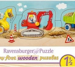 Ravensburger Knottpuslespill Byggearbeidskjøretøy 3 Brikker 5 Ravensburger Knottpuslespill Byggearbeidskjøretøy 3 Brikker -jollyroom Salg 10103066 2158 2