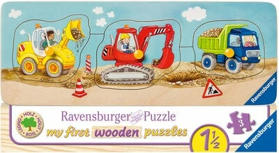Ravensburger Knottpuslespill Byggearbeidskjøretøy 3 Brikker 4 Ravensburger Knottpuslespill Byggearbeidskjøretøy 3 Brikker - Bilde 2