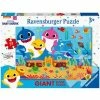 Ravensburger Baby Shark Gulvpuslespill, 24 Biter