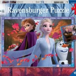 Ravensburger Disney Frozen Puslespill, 2x24 Brikker -jollyroom Salg 10105010 2158 2