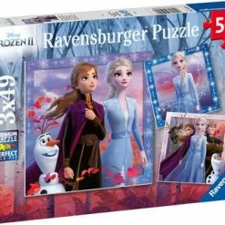 Ravensburger Disney Frozen Puslespill, 3x49 Brikker 5 Ravensburger Disney Frozen Puslespill, 3x49 Brikker -jollyroom Salg 10105011 2158 2