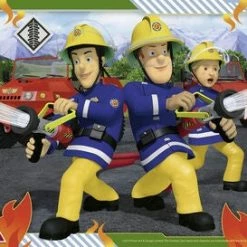 Ravensburger Puslespill Brannmann Sam 2x12 Brikker -jollyroom Salg 10105015 2158 4a