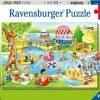 Ravensburger Puslespill Svømming Ved Sjøen 2x24 Brikker