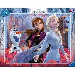 Ravensburger Puslespill Disney Frozen 2 Naturens Magi, 35 Brikker
