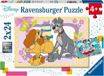 Ravensburger Puslespill Walt Disney Favorittvalper 2x24 Biter 6 Ravensburger Puslespill Walt Disney Favorittvalper 2x24 Biter - Bilde 4