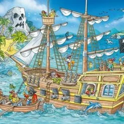 Ravensburger Puslespill Eventyrøya 2x24 Brikker -jollyroom Salg 10105089 2158 4A