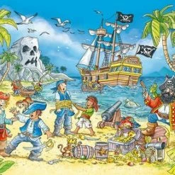 Ravensburger Puslespill Eventyrøya 2x24 Brikker -jollyroom Salg 10105089 2158 4B