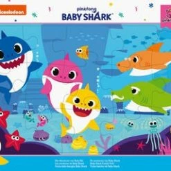 Ravensburger Puslespill Baby Sharks Eventyr, 15 Biter