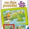 Ravensburger Puslespill Nye Dyrevenner 3x6 Brikker -jollyroom Salg 10105138 2158 1