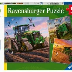Ravensburger Puslespill Sesonger Med John Deere, 3x49 Brikker