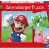 Ravensburger Puslespill Super Mario, 3X49 Brikker -jollyroom Salg 10105186 2158 1
