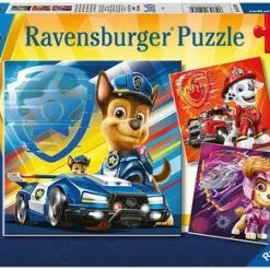Ravensburger Puslespill Paw Patrol Movie, 3X49 Brikker