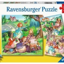 Ravensburger Puslespill Prinsesser 3x49 Brikker