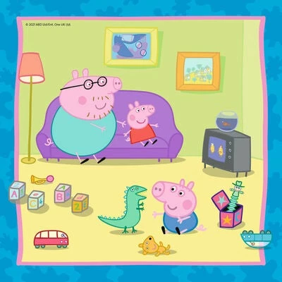 Ravensburger Puslespill Peppa Gris 3x49 Biter 6 Ravensburger Puslespill Peppa Gris 3x49 Biter - Bilde 4