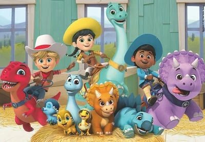 Ravensburger Puslespill Dino Ranch 2x24 Brikker 5 Ravensburger Puslespill Dino Ranch 2x24 Brikker - Bilde 3