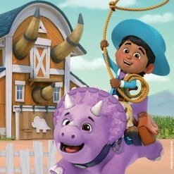 Ravensburger Puslespill Dino Ranch 3x49 Brikker -jollyroom Salg 10105589 2158 4c