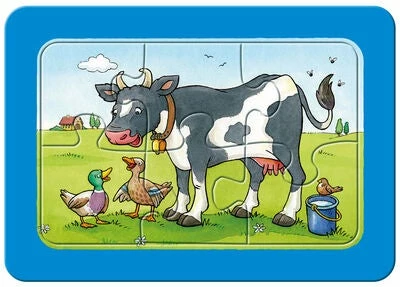 Ravensburger Puslespill Dyrevenner 3x6 Biter 4 Ravensburger Puslespill Dyrevenner 3x6 Biter - Bilde 2