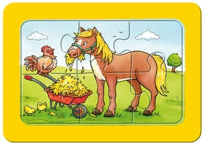 Ravensburger Puslespill Dyrevenner 3x6 Biter 6 Ravensburger Puslespill Dyrevenner 3x6 Biter - Bilde 4