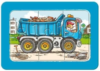 Ravensburger Puslespill Arbeidsbiler 3x6 Biter 5 Ravensburger Puslespill Arbeidsbiler 3x6 Biter - Bilde 3