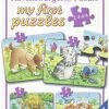 Ravensburger Puslespill Søte Dyr 2, 4, 6 & 8 Biter -jollyroom Salg 10106951 2158 1