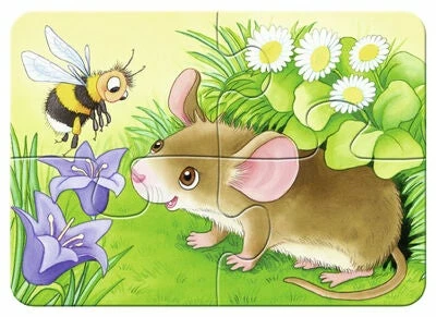 Ravensburger Puslespill Skogsdyr 2, 4, 6 & 8 Biter 7 Ravensburger Puslespill Skogsdyr 2, 4, 6 & 8 Biter - Bilde 5