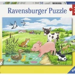 Ravensburger Puslespill Baby BondegÄrdsdyr 2x12 Biter