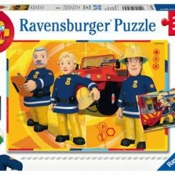Ravensburger Puslespill Brannmann Sam 2x12 Biter