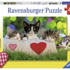 Ravensburger Puslespill Trøtte Kattunger 2x24 Biter