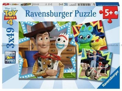 Ravensburger Disney Toy Story 4 3x49 Deler 3 Ravensburger Disney Toy Story 4 3x49 Deler