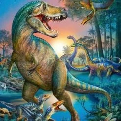 Ravensburger Puslespill Forhistorisk Kjempe, 150 Brikker -jollyroom Salg 10110052 2158 2