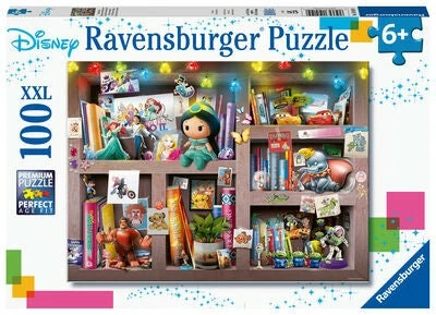 Ravensburger Puslespill Disneyhylle, 100 Biter 3 Ravensburger Puslespill Disneyhylle, 100 Biter