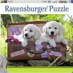 Ravensburger Puslespill Reisende Valper 100 Biter