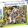 Ravensburger Puslespill Store Katter Hviler 200 Brikker -jollyroom Salg 10112721 2158 1