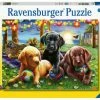 Ravensburger Puslespill Valp På Piknik 100 Brikker -jollyroom Salg 10112886 2158 1