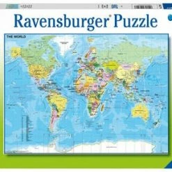 Ravensburger Puslespill Verdenskart 200 Biter