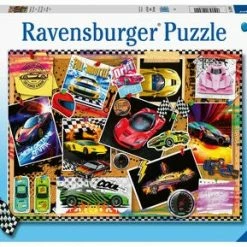 Ravensburger Puslespill Drømmebiler 100 Biter