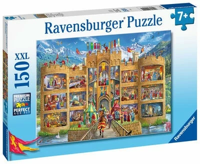 Ravensburger Puslespill Cutaway Castle 150 Brikker 3 Ravensburger Puslespill Cutaway Castle 150 Brikker