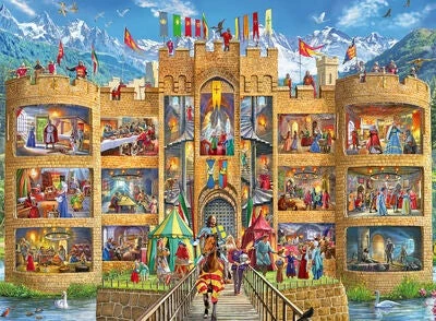 Ravensburger Puslespill Cutaway Castle 150 Brikker 4 Ravensburger Puslespill Cutaway Castle 150 Brikker - Bilde 2