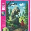 Ravensburger Puslespill Rødhette Og Ulven 100 Biter