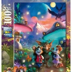 Ravensburger Puslespill Mikke & Helium, 100 Biter