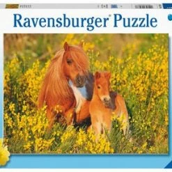 Ravensburger Puslespill Shetlands Ponny 100 Biter