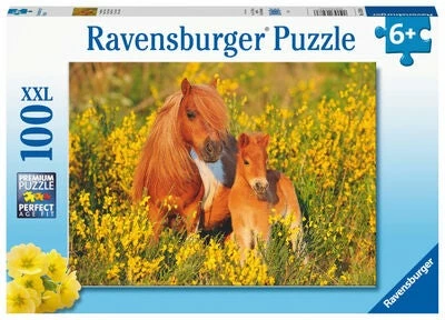 Ravensburger Puslespill Shetlands Ponny 100 Biter 3 Ravensburger Puslespill Shetlands Ponny 100 Biter
