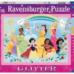 Ravensburger Puslespill Disney Princess Sterk, Vakker Og Modig 100 Biter
