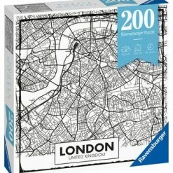 Ravensburger Puslespill Storbyliv, 200 Brikker