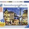Ravensburger Puslespill Pretty Paris 300 Brikker, Større Brikker